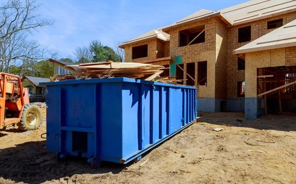 we offer a variety of sizes of construction dumpsters to fit your project needs